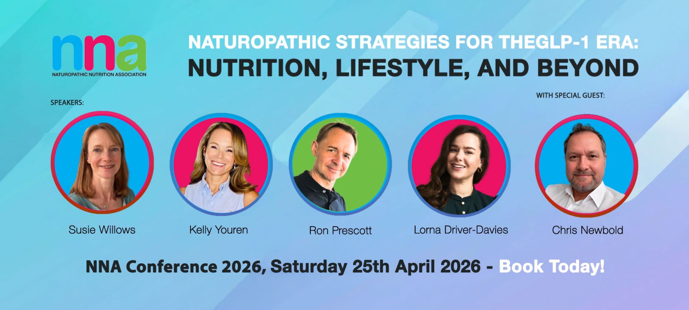 Saturday 25th April 2026 - Book Today!